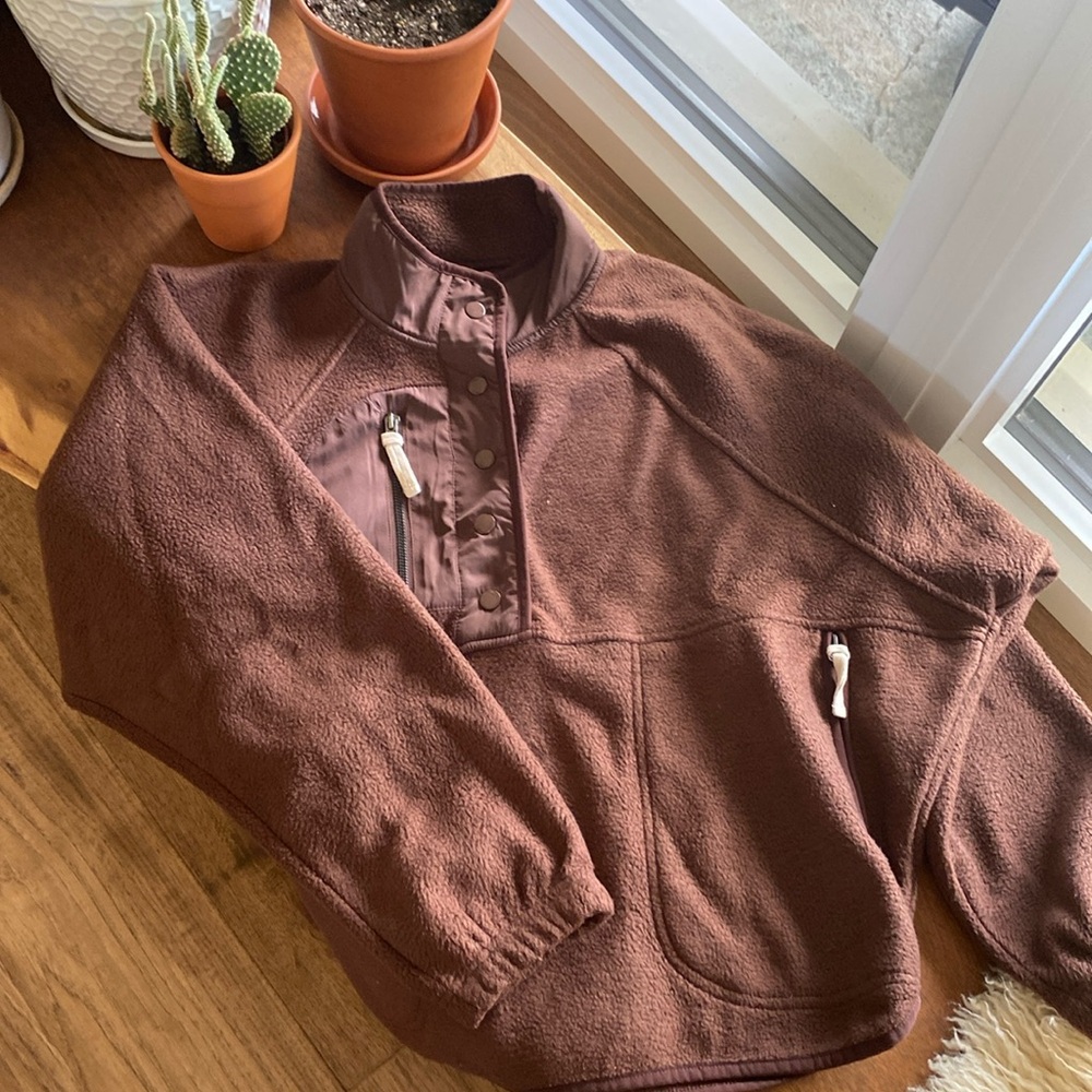 Fleece sweater